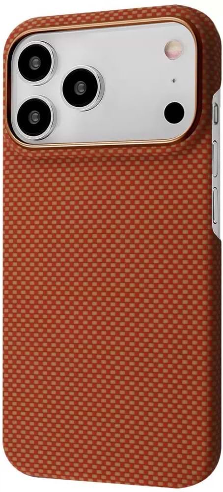 Чохол для смартфону Proove Carbon Slim with Magnetic Ring iPhone 17 Pro Max orange (PCCSIP17PM10)